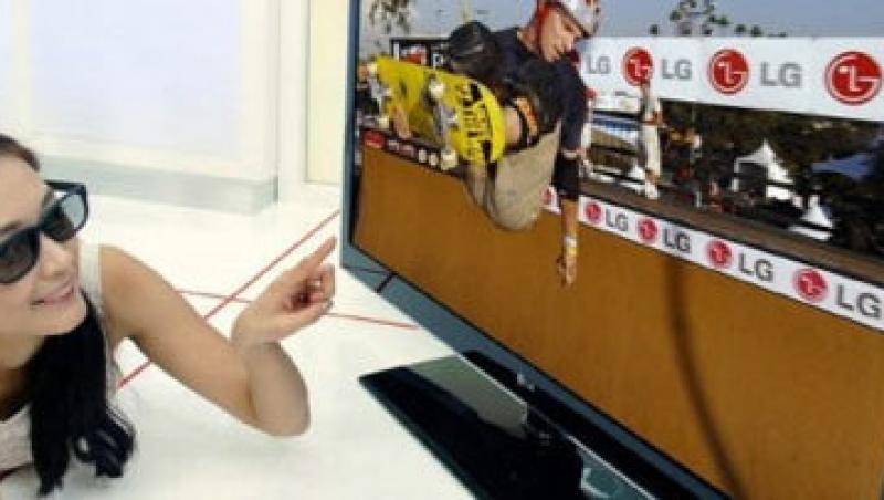 Televizoarele 3D se vor vinde de 6 ori mai rapid decat in 2010