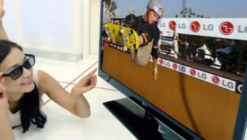 Televizoarele 3D se vor vinde de 6 ori mai rapid decat in 2010