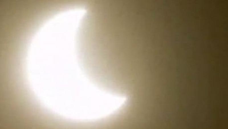 VIDEO! Eclipsa de soare de marti va fi vizibila si din Romania
