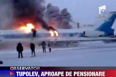 Avioanele Tupolev 154 ar putea fi retrase