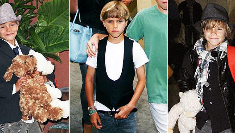 Romeo Beckham, in primii 30 cei mai bine imbracati baieti din Marea Britanie