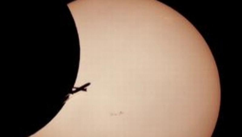 Un roman a realizat cea mai reusita fotografie a eclipsei de Soare