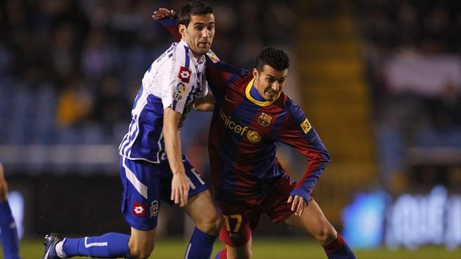 Deportivo - Barcelona 0-4/ Inca o victima