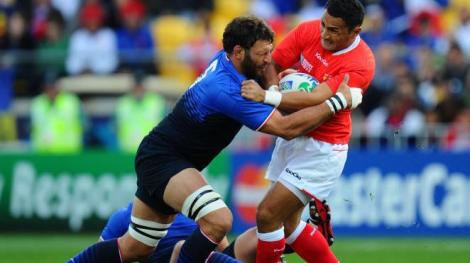 CM Rugby: Franta - Tonga 14-17/ "Cocosii", salvati de eliminare de punctul-bonus din prelungiri
