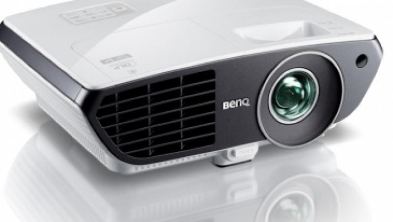 BenQ lanseaza W710ST - primul proiector 3D HD pentru Home Entertainment din lume!