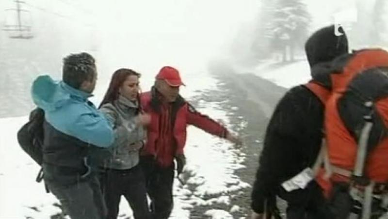 VIDEO! O femeie a cazut din telescaun, in Parang: Fiul de 4 ani a calatorit singur