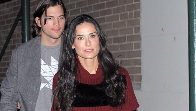 Demi Moore si Ashton Kutcher sunt in prag de divort!
