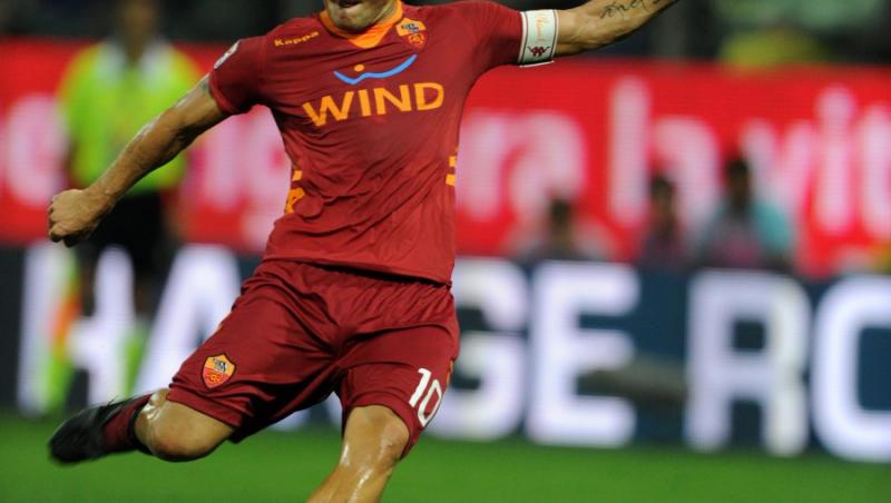 Totti,  indisponibil pentru derby-ul Lazio - AS Roma