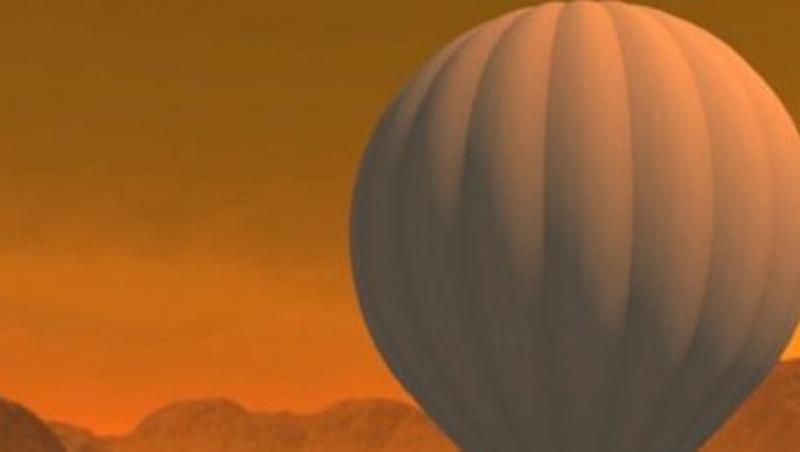 Calatorii cu balonul pe Saturn sau Marte