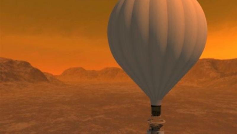 Calatorii cu balonul pe Saturn sau Marte
