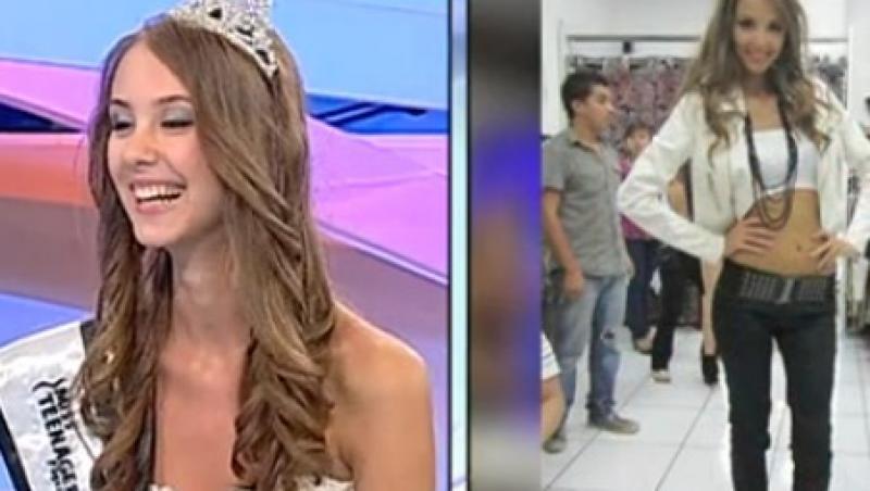 VIDEO! Pustoaica Diana Codruta Dinu, locul 2 la Miss Teenager Universe!