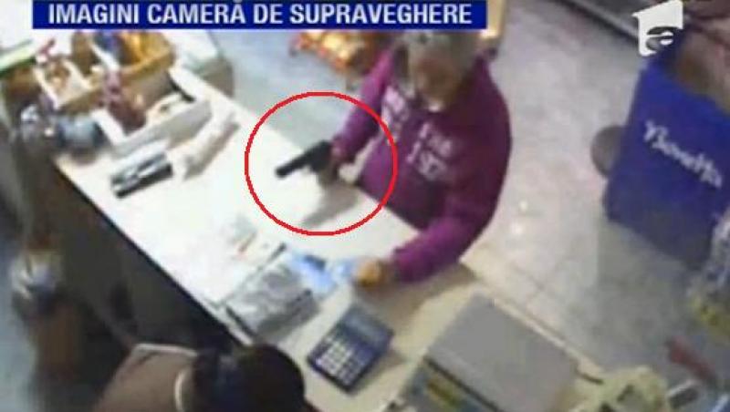 VIDEO! Jaf armat intr-un magazin din Galati. Doi suspecti au fost retinuti