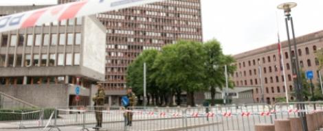 Alerta cu bomba la Guvernul suedez: Imobilul, partial evacuat!