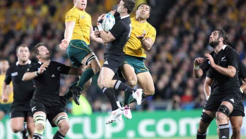 Noua Zeelanda invinge Australia cu 20-6 si va juca finala CM de Rugby cu Franta!