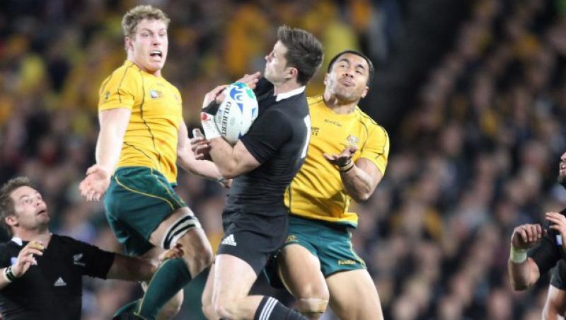 Noua Zeelanda invinge Australia cu 20-6 si va juca finala CM de Rugby cu Franta!