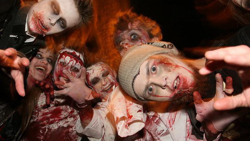 VIDEO! Capitala Estoniei, invadata de zombie!