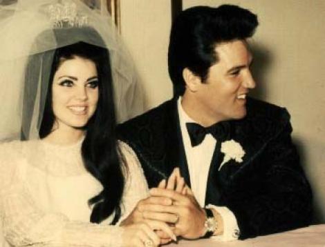 FOTO! Elvis Presley si Priscilla Beaulieu - o nunta ca in povesti