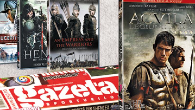 De maine, cu Gazeta Sporturilor, ai 4 filme istorice de exceptie!