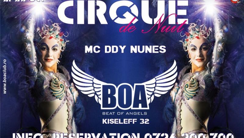 Un club se trasforma in arena de circ printr-un show in premiera creat de Cirque du Nuit!