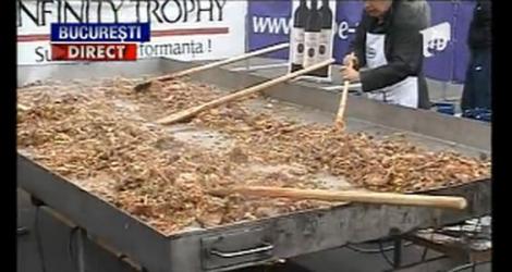 VIDEO! Record culinar in Bucuresti
