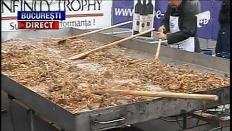 VIDEO! Record culinar in Bucuresti