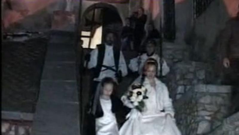 VIDEO! Nunta fastuoasa la Castelul Bran