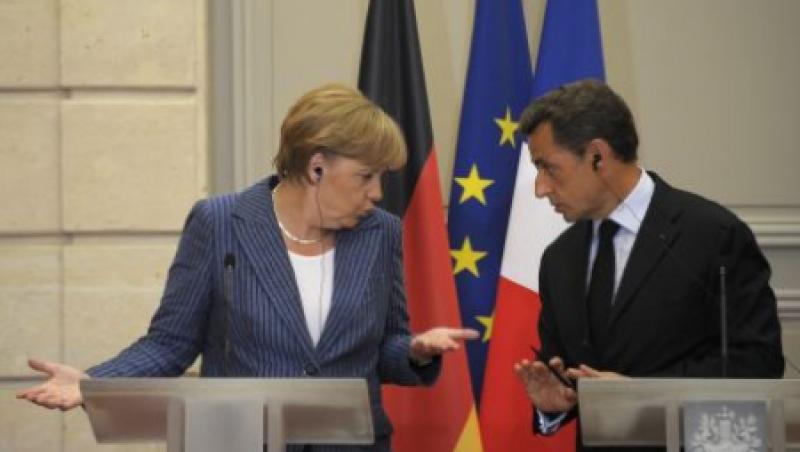 Angela Merkel si Nicolas Sarkozy: Negocierile pentru salvarea Greciei progreseaza