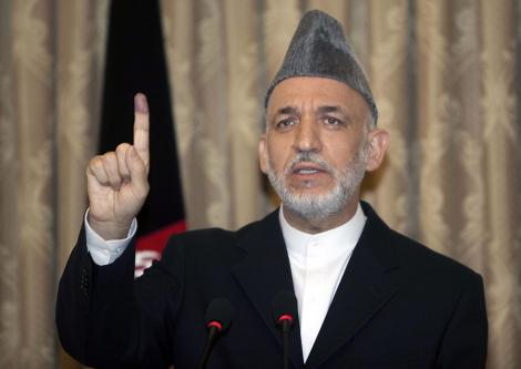 Hamid Karzai, presedintele afgan: „Daca ar fi razboi intre Pakistan si SUA, ne-am alia cu Pakistan”