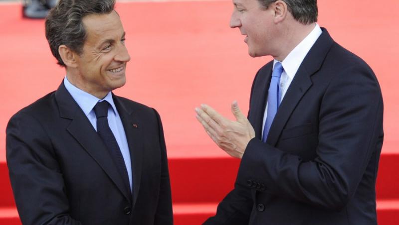 Sarkozy catre premierul britanic, la Bruxelles: 