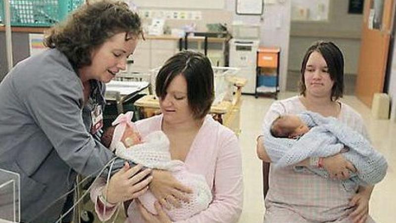 Doua gemene au nascut in aceeasi zi, la acelasi spital