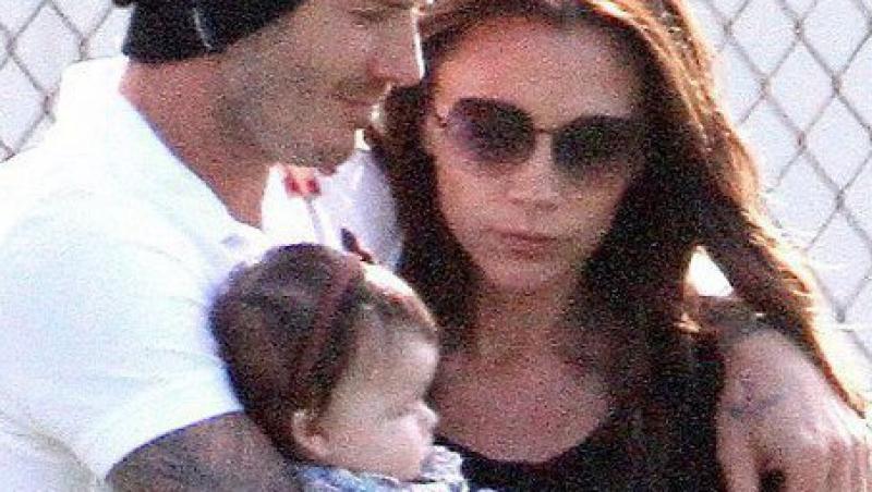 FOTO! David si Victoria Beckham, afectuosi in public