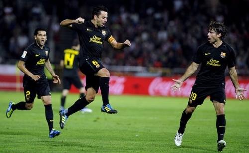 Granada - FC Barcelona 0-1/ Victorie chinuita