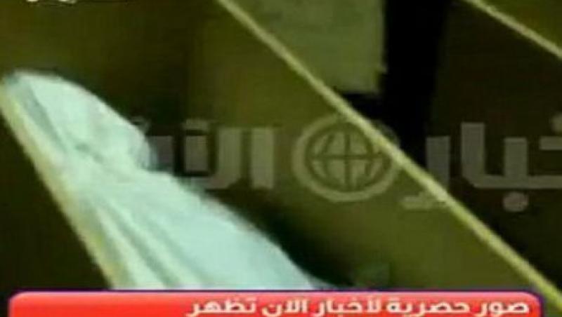 VIDEO! Inmormantarea secreta a lui Gaddafi, filmata cu telefonul mobil