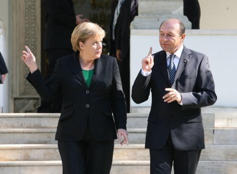 Basescu se intalneste cu Angela Merkel pe 10 noiembrie, la Berlin