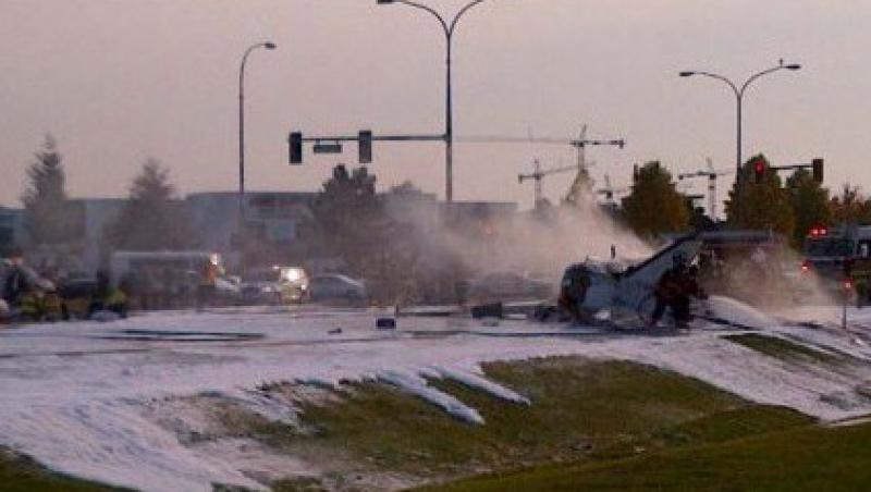 Accident aviatic langa Vancouver: 5 persoane grav ranite