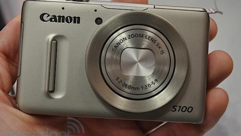 Canon a lansat camera foto S 100