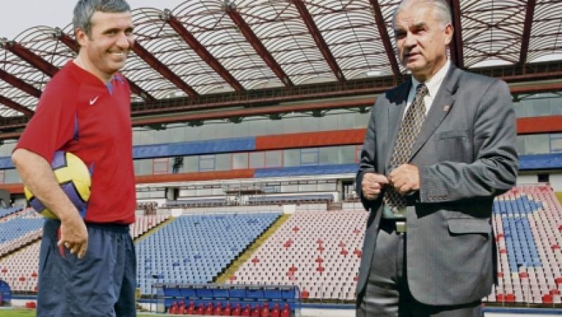 Planul de redresare a Stelei: Iordanescu manager, Hagi antrenor, Ghencea stadion