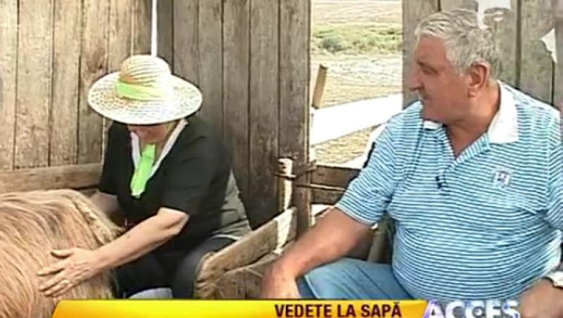 VIDEO! Rica Raducanu a muls capra cu pasiune!