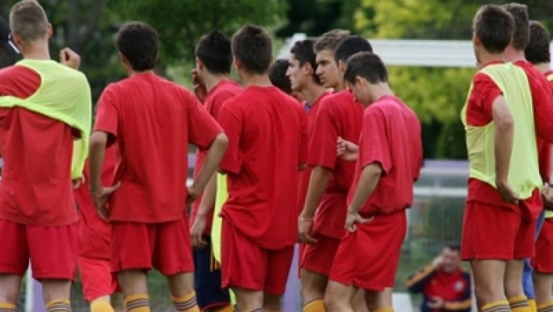 Juniorii Under 17 au ratat calificarea la Campionatul European din 2013