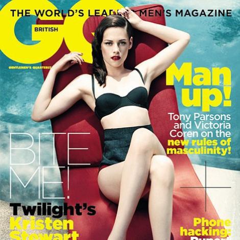 Kristen Stewart - in bikini pe coperta revistei GQ