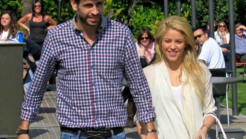 Gerard Pique a inselat-o pe Shakira cu o femeie mai tanara