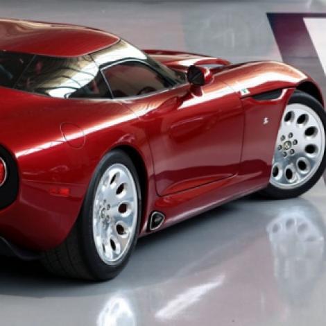 Alfa Romeo TZ3 Stradale, in actiune