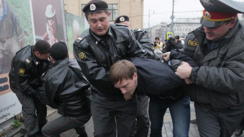 Moscova: Manifestantii care au scandat 