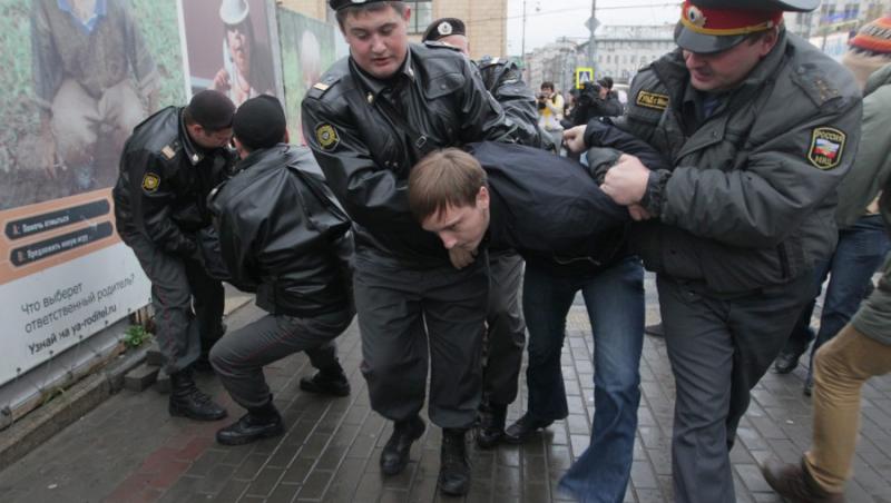 Moscova: Manifestantii care au scandat 