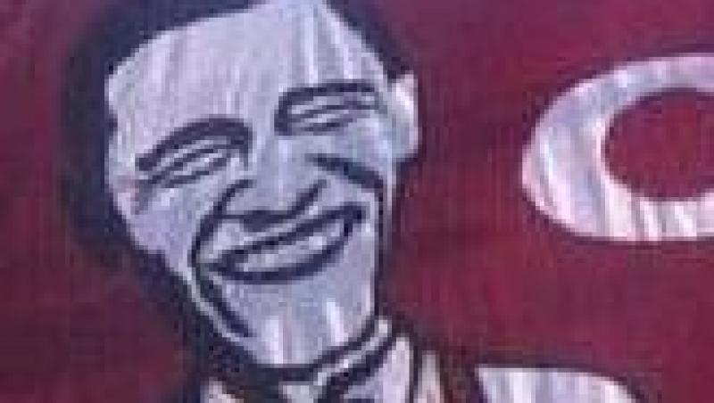 Amuzant: Obama, mascota unui restaurant fast-food