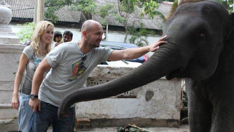 FOTO! Sasha Lopez a avut parte de o experienta senzationala in Sri Lanka!