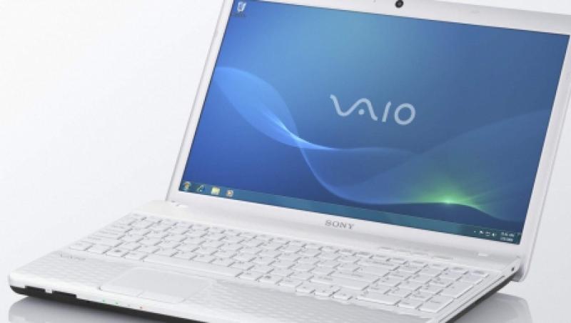 Sony Vaio seria E - laptopul imbracat in alb