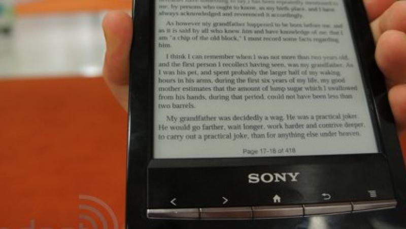 Sony Reader WiFi sau biblioteca mobila
