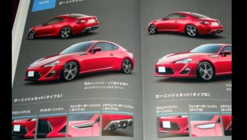 Vezi imagini cu viitorul Toyota FT-86!