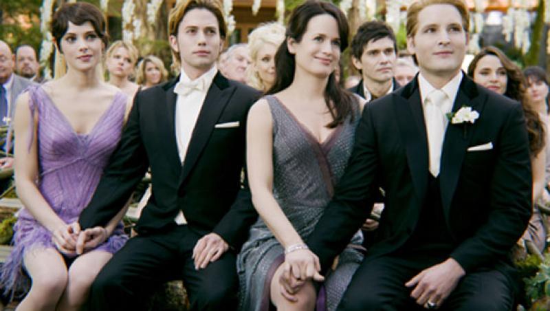 Vezi noi imagini de la nunta cuplului Bella si Edward din Twilight!